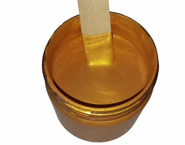 تصویر 1 از رنگ پلاستیکی طلایی مناسب فضا های داخلی و تزئینی